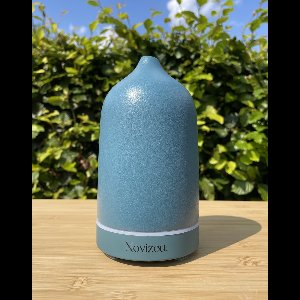 Novizou - Keramische Diffuser - Blauw - Aromatherapie & Luchtzuivering