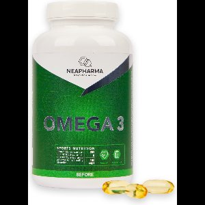Neapharma Omega 3 licht verteerbare pure visolie - 180 capsules - 1050mg EPA, 750mg DHA - smaakloos - 2026 formule!