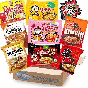 Mix Koreaanse Noedels Box - Diverse Asian Noodels / Koreaanse Noodles - van o.a.: Nongshim, Samyang, Buldak, Ottogi, Paldo