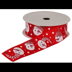 Ribbon, Christmas, polyester, 2 cm x 2 m