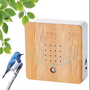 Solacis Vogelhuisje met geluid - Vogelgeluiden huisje voor op toilet - Geluid voor op WC - Vogelgeluiden huisje - Must have voor op uw toilet!