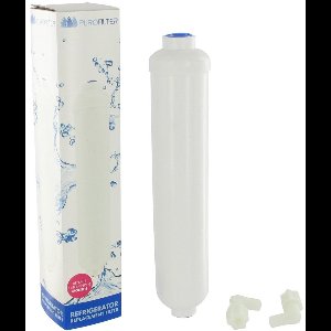 Purofilter by Paxanpax extern waterfilter voor Amerikaanse koelkast - met haakse 1/4" pushfit aansluitingen - geschikt voor Samsung en LG - DA29-10105J - HAFEX/EXP - EF-9603 - WSF-100 - 5231JA2010B - ADQ73693903 - ADQ736939