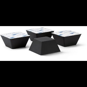 Dynavox siliconen elastomeer demper EDS20 set van 4, vorm 3D trapeze