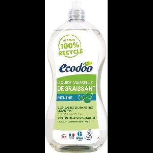 Ecodoo Afwasmiddel vloeibaar ontvettend munt bio 1 Liter