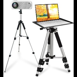 White-Label® Projector Statief – Beamer Statief Met Laptop Verdieping – Verstelbaar Standaard