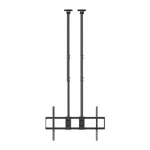 Plafondbeugel Heavy Duty XL – Universele TV Beugel voor 60-120 inch – Draagvermogen 120kg – VESA 200×200 t/m 1000×600 mm – Dubbele Buis