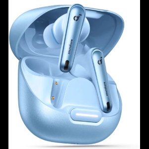 soundcore Liberty 4 NC - Wireless Noise Cancelling Earbuds (Light Blauw) - 98.5% Noise Reduction - draadloze oordopjes- Adaptive Noise Cancelling to Ears and Environment - Hi-Res Sound - 50H Battery