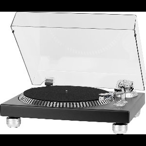 Krüger&Matz KM0517 - Platenspeler, aluminium behuizing, riemaandrijving, anti-skating, USB