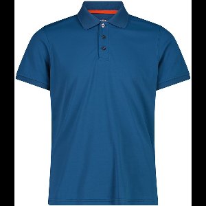 Cmp 3t60077 Korte Mouw Poloshirt Blauw S Man