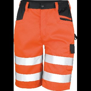 Regatta Safety Cargo Shorts RT328 - Fluorescent Orange - XL
