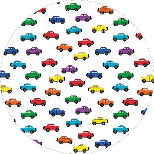 Vinyl | Vloerkleed vinyl rond | Autos kleur | 195 cm Rond | Ontdek het Vloerkleed vinyl rond | Autos kleur: een duurzame, stijlvolle keuze voor kinderkamers. Veilig, hygiënisch en eenvoudig te onderhouden, perfect voor spelplezier!
