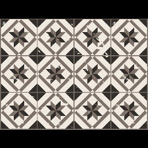 Vloerkleed vinyl | Vintage old dark | 195x300 cm | Ontdek ons stijlvolle vloerkleed vinyl 'Vintage Old Dark'. Duurzaam, eco-vriendelijk en gemakkelijk te onderhouden, perfect voor drukke gezinnen. Creëer een warme sfeer in huis!