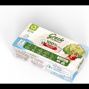 Grazie Natural - Recycled drank karton - 3-laags - 80 tissues - 1 doos (80 tissues)