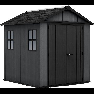 Keter Newton 757 Tuinhuis - 223,8x230x246cm - Grijs