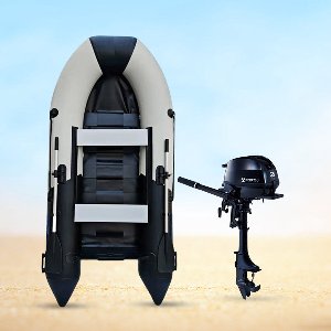 Rubberboot - 330 Boten Combi Deal - Aluminium vloer - Tohatsu 4 PK