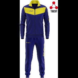 Sportset givova visa triacetato blauw/wit 4xl