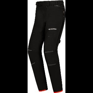 Ixon M-Skd PT Lady Zwart Bright Rood Waterdichte Dames Textiele Motorbroek - Maat XL - Broek