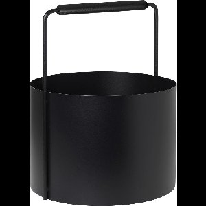 Blomus ASHI Haardhoutmand H 45 cm, Ø 35 cm (M) - Black Oak
