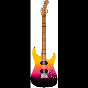 Charvel Pro-Mod DK24 HH 2PT CM Malibu Sunset - ST-Style elektrische gitaar