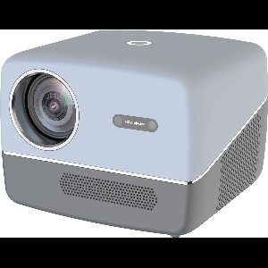 Fuegobird A6 Beamer - 1080P Full HD - Smart Home Projector - Support 4K - Android TV 9.0 - 450 ANSI - Streamen met IOS & Android - Autofocus en 4D keystone - 2GB RAM+32GB ROM - WiFi6 - 2.4G/5G WiFi - BT5.0 - Netflix/Prime Video/Youtube - Grijs
