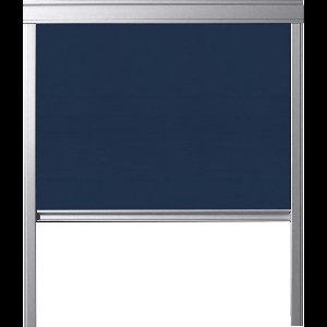 Dakraam Verduisterend Rolgordijn passend op VELUX SK06, Donkerblauw