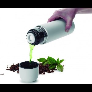 Lacor Thermos - Soft Touch - 0,35L - Wit