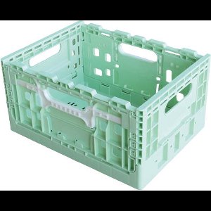 Alpac Vouwkrat - Klapkrat - 365 x 275 x 190 mm - 14,8 L - Mintgroen