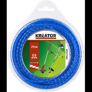Kreator - Garden - KRTGTT3025 - Trimmerdraad - gedraaid 3mm 25m