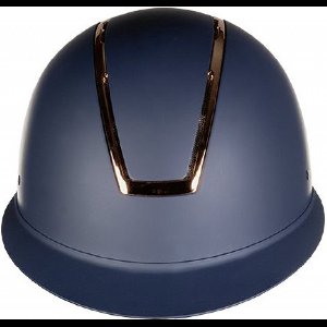 cap veiligheidshelm Lady shield donkerblauw / rose gold maat S (52 - 54 cm)