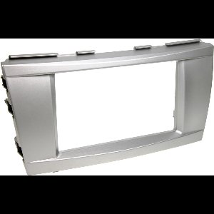 2-DIN Paneel geschikt voor Toyota Camry 2006-2011 Kleur: Zilver