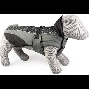 Duvoplus - Dierenkleding - Hond - Hondenjas Hi Vis Casual Xs - 30cm Zwart/grijs - 1st