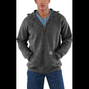 Carhartt Sweatshirt Zip Hooded Sweatshirt Carbon Heather-XXL