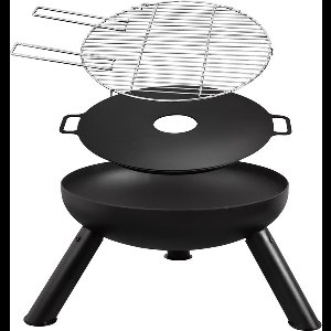 Livin' Flame Grillplaat 45CM (Jada) - Zwart