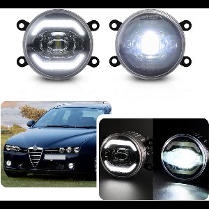 LED Dagrijverlichting Mistlampen voor Alfa Romeo Giulia Stelvio Brera Diverse Modellen - Wit 6000K