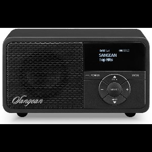 Sangean DDR-7X Radio DAB+, VHF (FM) AUX, Bluetooth Toetsvergrendeling, Oplaadbaar Zwart