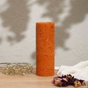 Grapefruit Ginger Marble Pillar Candle – Grande Ochre