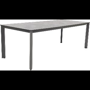 Kettler Edge tuintafel 220 x 95 cm. - HPL antraciet