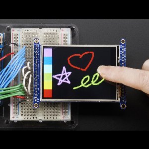 2.8 inch TFT LCD with Touchscreen w/MicroSD Adafruit 1770