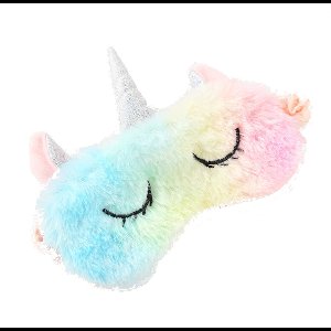 Scoby - Slaapmasker - Unicorn slaapmasker - Fluffy masker - Pastel - Multifunctioneel - One Size - Voor kinderen én volwassenen