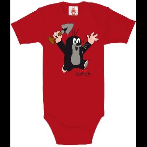 Logoshirt Babybody mit Print Der kleine Maulwurf