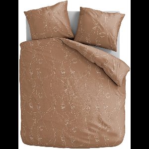 Zydante® Microvezel Dekbedovertrekset - 240x220 cm - Faces - met 2 Kussenslopen