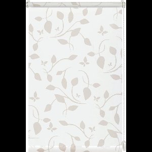 Goodivery ® Easyfix decor rolgordijn, Scandinavisch wit/naturel, 75 x 150 cm
