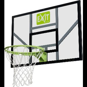 Exit Galaxy Basketbalbord Met Ring En Net - Groen/Zwart