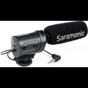 Saramonic SR-M3 condensator camera microfoon met 3.5 mm mini jack