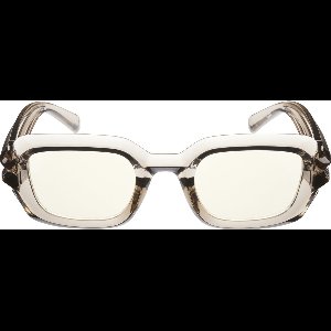 Icon Eyewear Computerbril zonder sterkte - BlueShields THE GOTHIC ACCOUNTANT - Grijs montuur met BlueShields-glazen