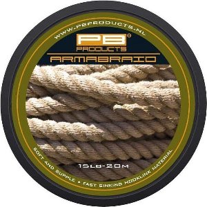 PB Products - Armabraid Onderlijn Materiaal - 20 meter - Silt (15 lb)