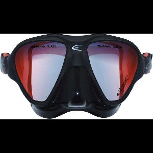 Epsealon Deep Sub Speervissen Masker Rood,Zwart