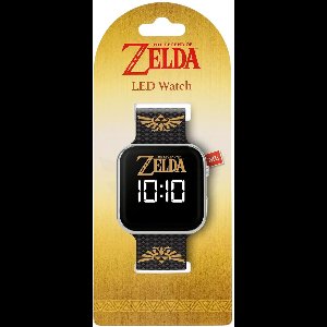 The Legend of Zelda LED Horloge met Bedrukte Band
