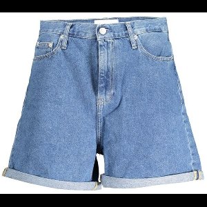 Cotton Casual Shorts Wo - Blue