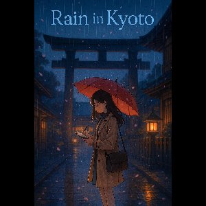 Rain in Kyoto
